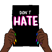 Dont Hate What You Dont Understand Rainbow Sticker - Dont Hate What You Dont Understand Dont Hate Rainbow Stickers