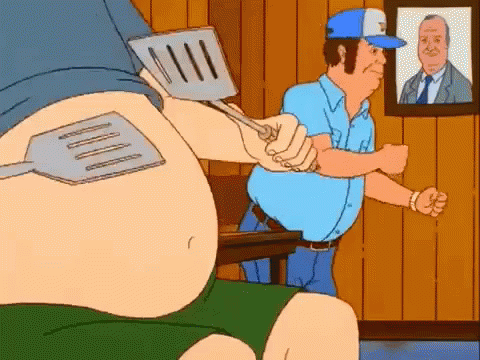 Bobby And Joe Jack Making Sweet Music - King Of The Hill GIF