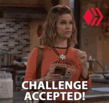 Challenge Accepted Kimmie GIF - Challenge Accepted Kimmie Fuller House GIFs