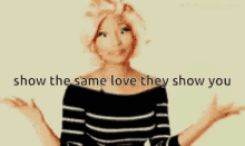 Nicki Love Show The Same Love They Show You GIF - Nicki Love Show The Same Love They Show You Love GIFs