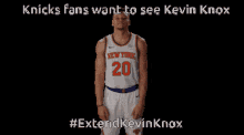 Knicks Fans Kevin Knox GIF - Knicks Fans Knicks Kevin Knox GIFs