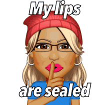 Me Shh GIF - Me Shh My Lips Are Sealed GIFs