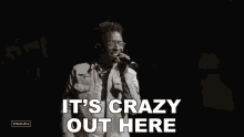 Its Crazy Out Here Breland GIF - Its Crazy Out Here Breland Stagecoach GIFs