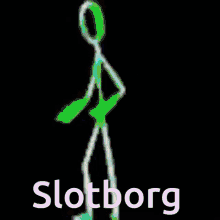 Slotborg Stick Dance GIF - Slotborg Stick Dance Brickfilm GIFs