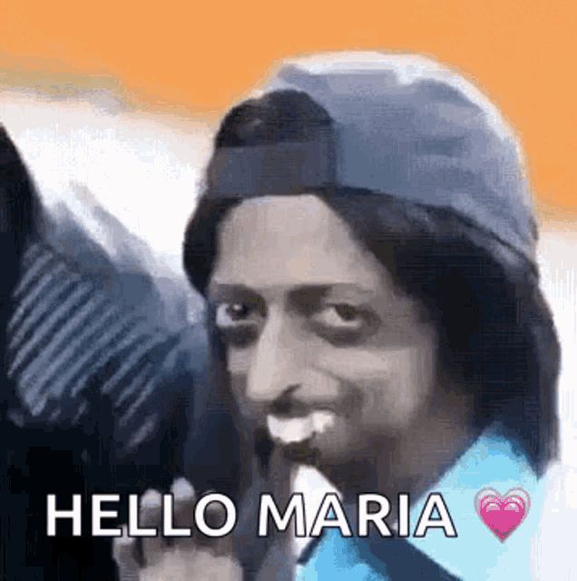 Teeth Hello Maria GIF - Teeth Hello Maria Wave GIFs