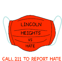 Lincoln Heights Vs Hate Sticker - Lincoln Heights Vs Hate La Stickers