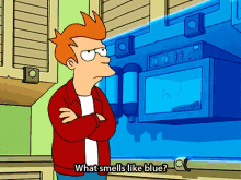 What Smells Like Blue? GIF - Microwave Smell Blue GIFs