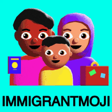 World Emoji Day Immigrant GIF - World Emoji Day Emoji Day Emoji GIFs