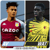 Aston Villa F.C. Vs. Watford F.C. Pre Game GIF - Soccer Epl English Premier League GIFs