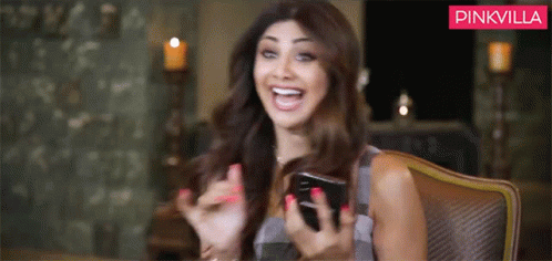 Laughing Shilpa Shetty GIF - Laughing Shilpa Shetty Pinkvilla - Discover &amp; Share GIFs