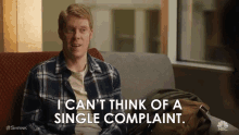 No Complains Content GIF - No Complains Content I Cant Think Of Any GIFs