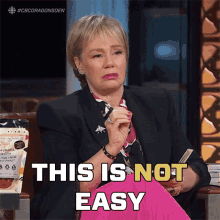 This Is Not Easy Arlene Dickinson GIF - This Is Not Easy Arlene Dickinson Dragons Den GIFs