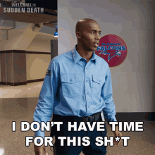 I Dont Have Time For This Shit Marrese Crump GIF - I Dont Have Time For This Shit Marrese Crump Welcome To Sudden Death GIFs
