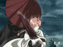銀魂 ぎんたま アニメ 神威 かむい 雨 にわか雨 Gif Kamui Gintama Anime Discover Share Gifs