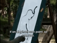 elephant painting art cute wildlife