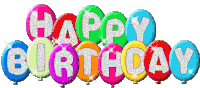 Happy Birthday To You Birthday Cake Sticker - Happy Birthday To You Birthday Cake Balloons Stickers