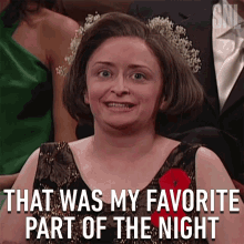That Was My Favorite Part Of The Night Debbie Downer GIF - That Was My Favorite Part Of The Night Debbie Downer Saturday Night Live GIFs