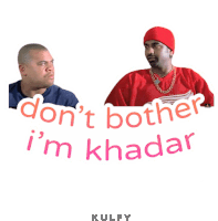 Dont Bother Im Khadar Sticker Sticker - Dont Bother Im Khadar Sticker Vennela Movie Stickers