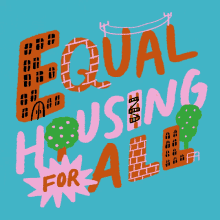 Equal Housing For All Equality GIF - Equal Housing For All Equality Equal Housing GIFs
