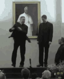 priest dancing