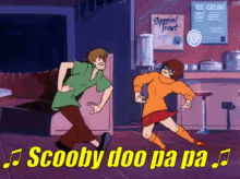 Velma Y Shaggy Bailando Escubi Du Papa GIF - Scooby Doo Pa Pa Escubi Du Bailando GIFs