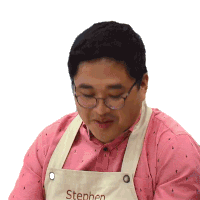 Laughing Stephen Nhan Sticker - Laughing Stephen Nhan The Great Canadian Baking Show Stickers