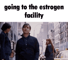 Estrogen Estrogen Delivery GIF - Estrogen Estrogen Delivery Peter Parker GIFs
