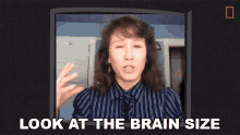 Look At The Brain Size Dr Jingmai Oconnor GIF - Look At The Brain Size Dr Jingmai Oconnor Net Geo Explores GIFs