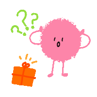 Pink Dust Sticker - Pink Dust Gift Box Stickers