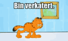 Garfield Verkatert GIF - Garfield Verkatert Kater GIFs