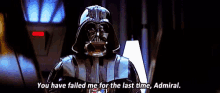 Darth Vader Failed GIF - Darth Vader Failed Me GIFs