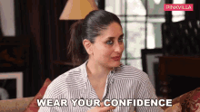 Wear Your Confidence Be Confident GIF - Wear Your Confidence Be Confident Be Strong GIFs