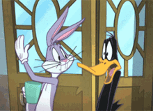 Bugs Bunny Daffy Duck GIF - Bugs Bunny Daffy Duck Slap GIFs