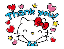 Hello Kitty Thank You GIF - Hello Kitty Thank You Cartoon GIFs