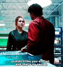 bellamy blake i didnt like you at first clarke griffin the100 bellarke