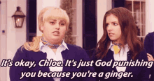 Punishing You Because You Are Ginger GIF - Pitch Perfect Rebel Wilson Fat Amy GIFs