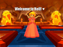 room boss princess peach hell lava
