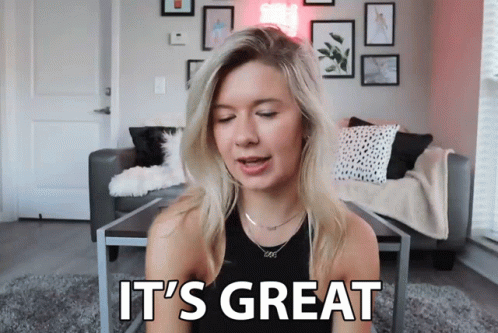 Its Great Danielle Marie Carolan GIF - Its Great Danielle Marie Carolan Its Amazing GIFs