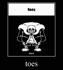Toes Many Toes GIF - Toes Many Toes Sans GIFs