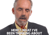 Heres What Ive Been Thinking About Jordan Peterson Sticker - Heres What Ive Been Thinking About Jordan Peterson Big Think Stickers