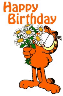 Garfield Birthday Gifs Tenor Garfield Birthday Gifs Tenor