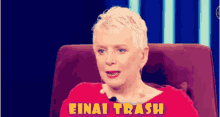 Elena Akrita Trash GIF - Elena Akrita Trash Einai Trash GIFs