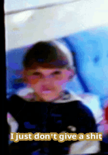Kid Nope GIF - Kid Nope I Dont Care GIFs