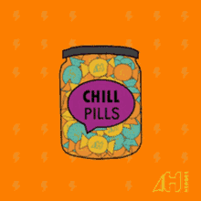 Chill Pills Candy GIF - Chill Pills Candy Illustration GIFs