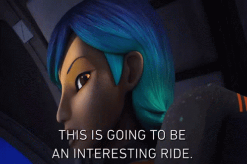 Star Wars Sabine Wren GIF - Star Wars Sabine Wren This Is Going To Be An Interesting Ride GIFs