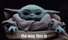 Baby Yoda This Is The Way GIF - Baby Yoda This Is The Way Grogu GIFs