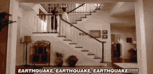 earthquake running away freaky friday