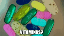 pastillas vitaminas
