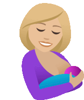 Breastfeeding Joypixels Sticker - Breastfeeding Joypixels Mom Stickers