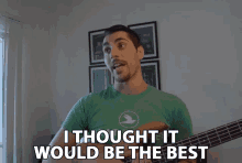 I Thought It Would Be The Best Rudy Ayoub GIF - I Thought It Would Be The Best Rudy Ayoub I Think Its The Best GIFs